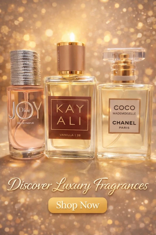 Joy Dior + Coco Chanel + Kayali Vanilla Combo